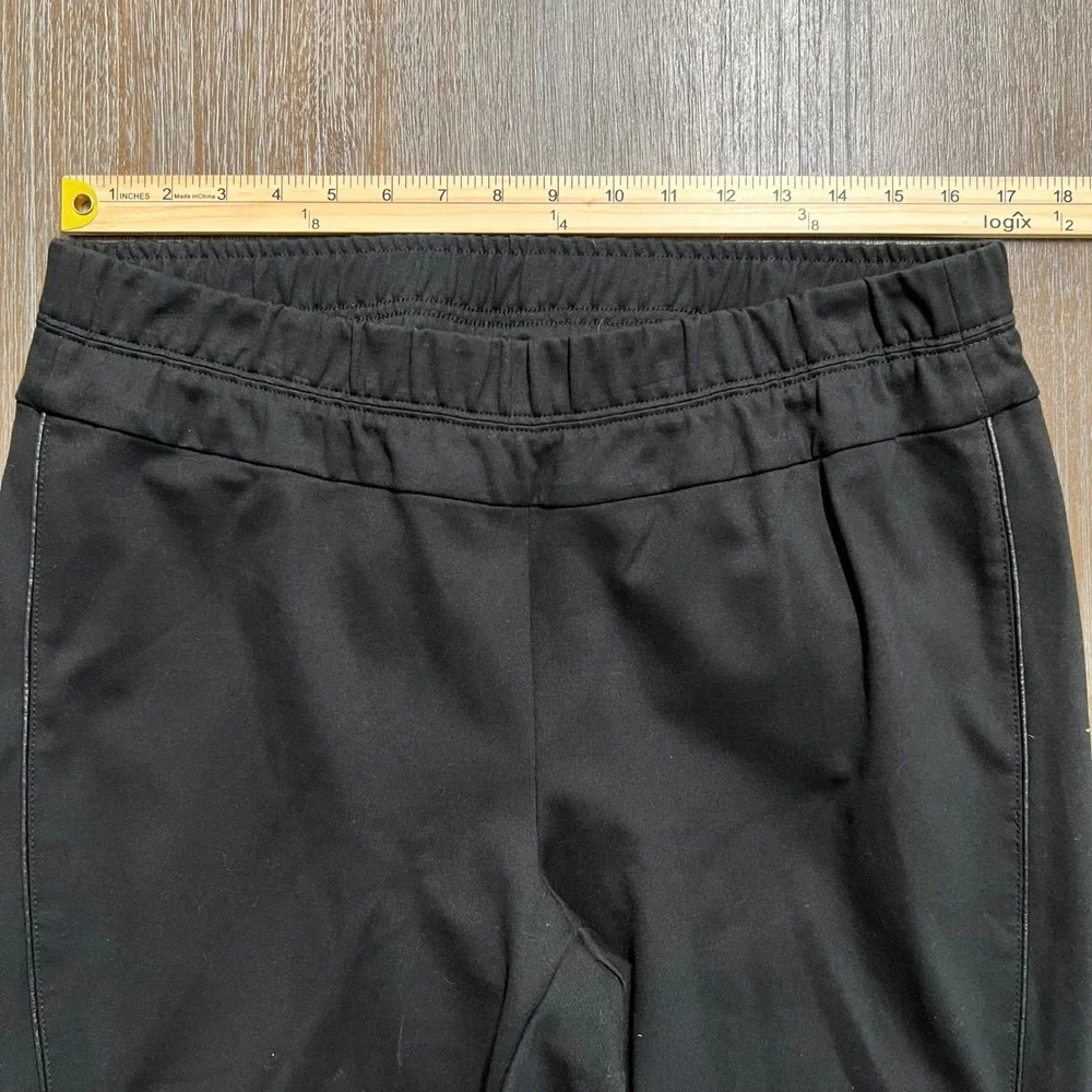 J Jill Ponte Leggings XL‎ Petite Black Pants Pull On Elastic Waist